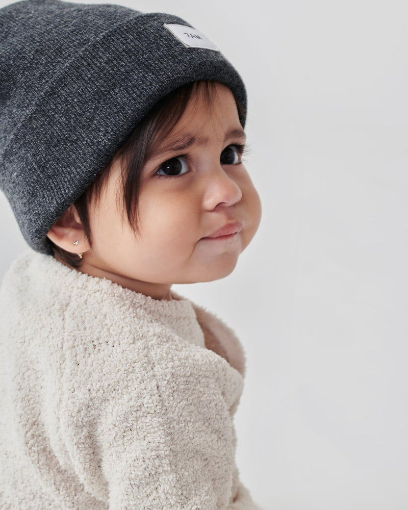 7AM - Heather Beanie Mother & Baby Aqua 0 - 6M