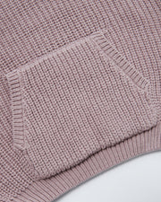 7AM - Hooded Sweater Chunky Apparel & Accessories Black Melange 12 - 18M