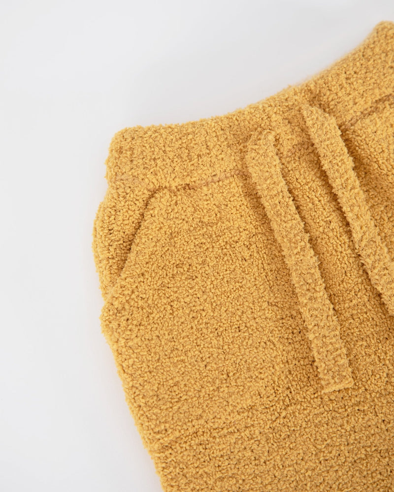 7AM - Joggers - Fuzzy Mother & Baby Ecru 18 - 24M