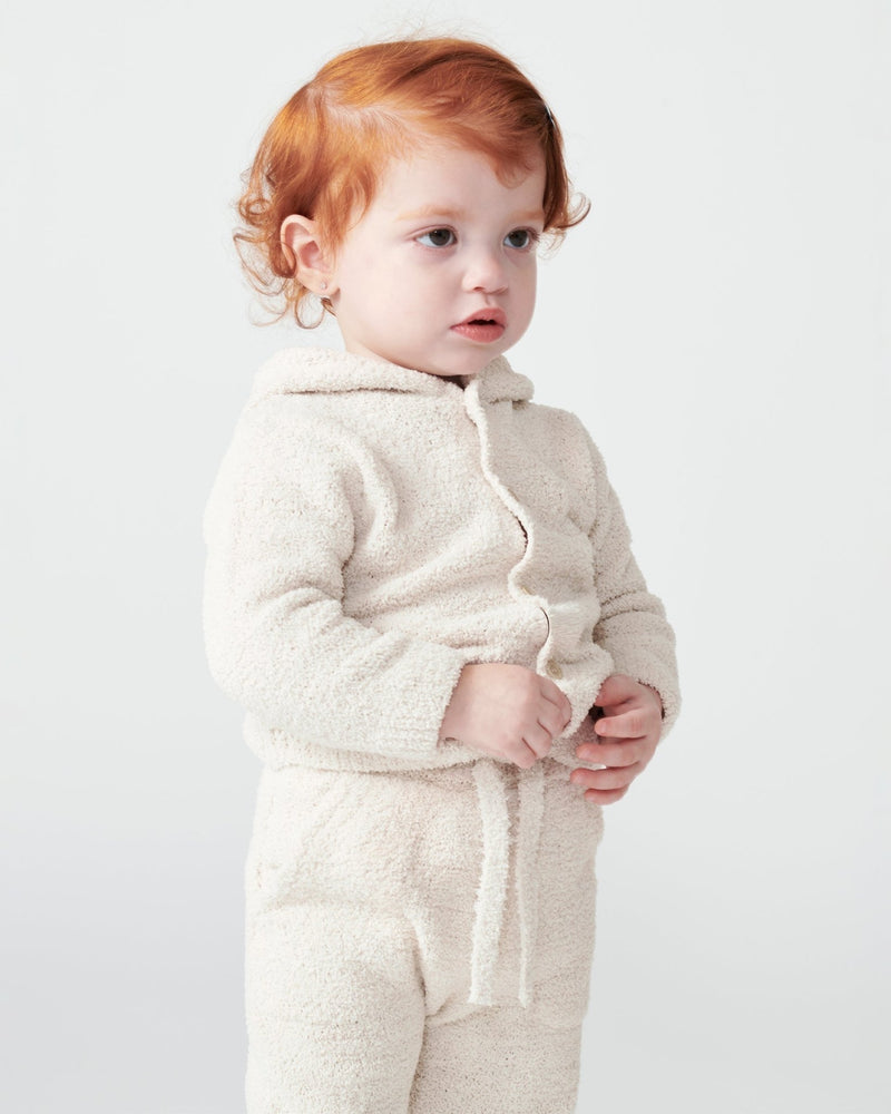 7AM - Joggers - Fuzzy Mother & Baby Ecru 18 - 24M