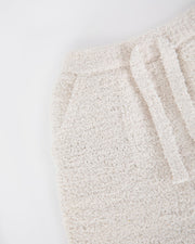 7AM - Joggers - Fuzzy Mother & Baby Ecru 18 - 24M