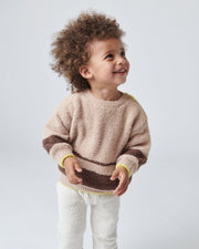 7AM - Joggers - Fuzzy Mother & Baby Ecru 18 - 24M