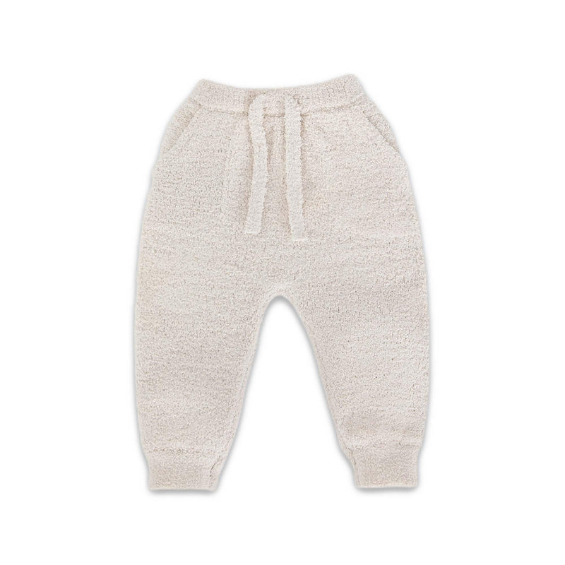 7AM - Joggers - Fuzzy Mother & Baby Ecru 18 - 24M