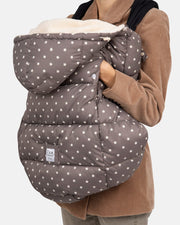 7AM - K - Poncho - Plush Stars - Ash Oak Stars Mother & Baby