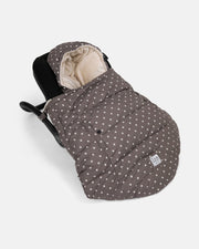 7AM - K - Poncho - Plush Stars - Ash Oak Stars Mother & Baby