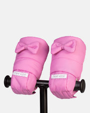 7AM - Kids Scooter Warmmuffs - Bows - Hot Pink - 2 - 4T Apparel & Accessories