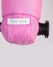 7AM - Kids Scooter Warmmuffs - Bows - Hot Pink - 2 - 4T Apparel & Accessories