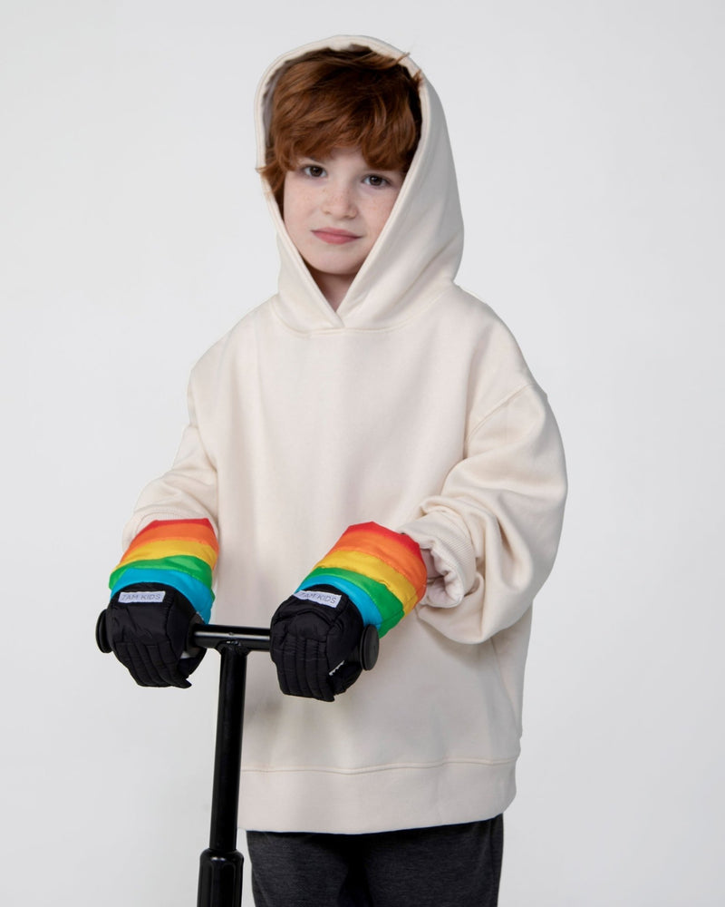 7AM - Kids Scooter Warmmuffs - Rainbow Apparel & Accessories