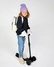 7AM - Kids Scooter Warmmuffs - Wings Mother & Baby Black