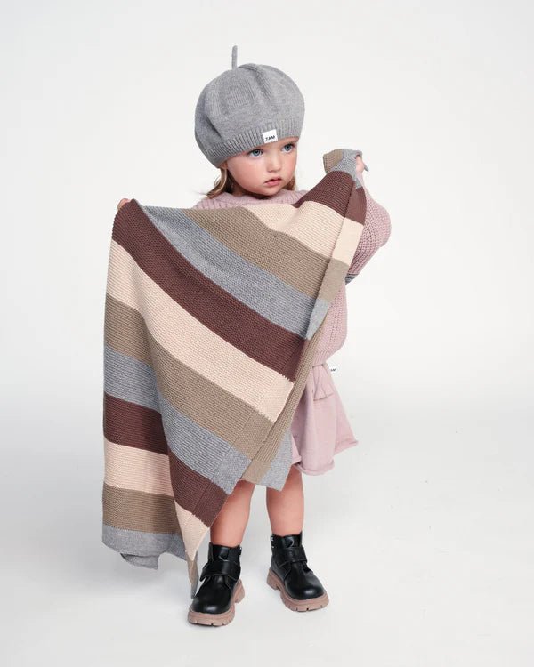 7AM - Knit Blanket - Chunky Mother & Baby OS Adults