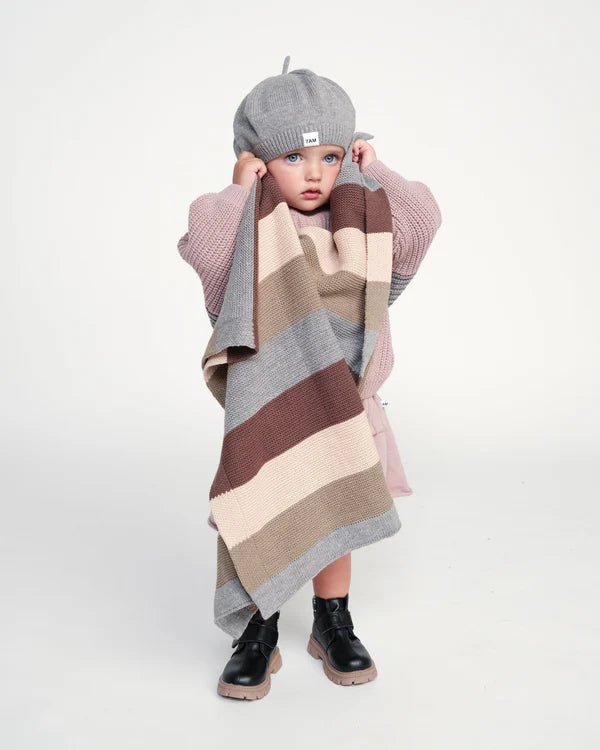 7AM - Knit Blanket - Chunky Mother & Baby OS Adults