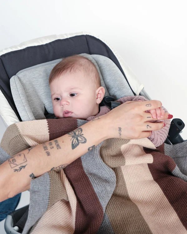 7AM - Knit Blanket - Chunky Mother & Baby OS Kids