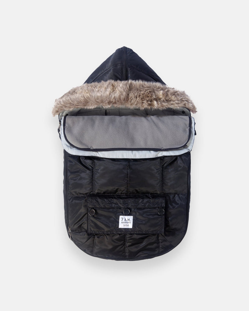 7AM - Le Sac Igloo Mother & Baby Black