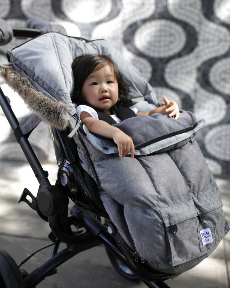 7AM - Le Sac Igloo Mother & Baby Black