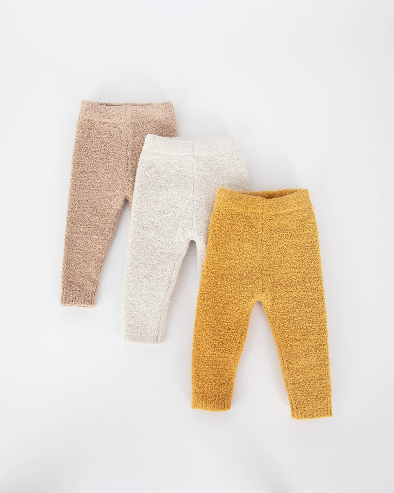 7AM - Leggings - Fuzzy - Cozy Baby & Toddler Fleece Lined Stretch Leggings Mother & Baby Amber 0 - 3M