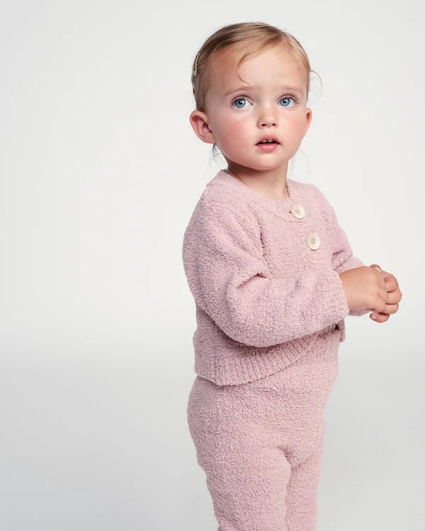 7AM - Leggings - Fuzzy - Cozy Baby & Toddler Fleece Lined Stretch Leggings Mother & Baby Amber 0 - 3M