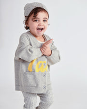 7AM - Leggings - Hug Me - Heather Grey - 18 - 24M Apparel & Accessories Heather Grey