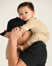 7AM - Leggings - Hug Me - Oat - 12 - 18M Apparel & Accessories Oat