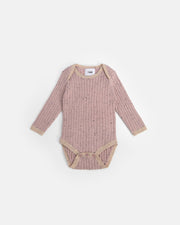 7AM - Long Sleeve Bodysuit - Hug Me Mother & Baby Heather Grey 0 - 3M