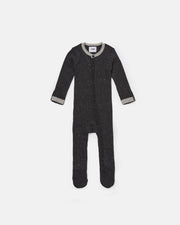 7AM - Long Sleeve Jumpsuit Footie - Hug Me Mother & Baby Oat 0 - 3M