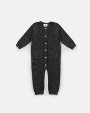 7AM - Long Sleeve Jumpsuit - Fuzzy Mother & Baby Amber 0 - 3M
