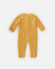 7AM - Long Sleeve Jumpsuit - Fuzzy Mother & Baby Amber 0 - 3M