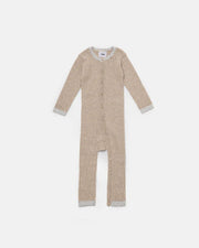 7AM - Long Sleeve Jumpsuit No Footie - Hug Me Mother & Baby Oat 9 - 12M