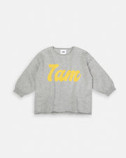 7AM - Long Sleeve Top Boxy Apparel & Accessories Heather Grey 12 - 18M