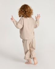 7AM - Long Sleeve Top Boxy Apparel & Accessories Oat 12 - 18M