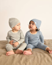 7AM - Long Sleeve Top - Hug Me Mother & Baby Heather Grey 0 - 3M