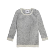 7AM - Long Sleeve Top - Hug Me Mother & Baby Heather Grey 0 - 3M