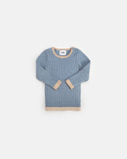 7AM - Long Sleeve Top - Hug Me Mother & Baby Lake Blue 9 - 12M