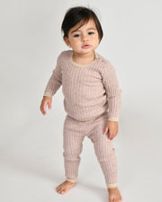 7AM - Long Sleeve Top - Hug Me Mother & Baby Lake Blue 9 - 12M