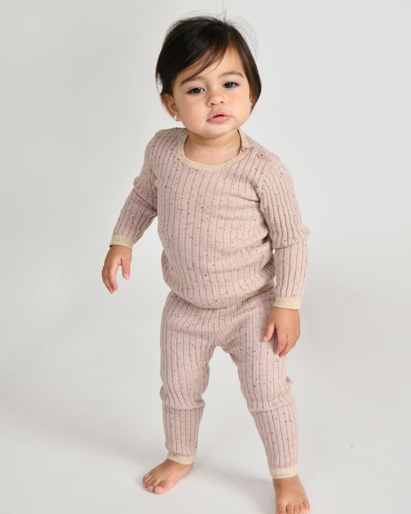 7AM - Long Sleeve Top - Hug Me Mother & Baby Lake Blue 9 - 12M