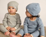 7AM - Long Sleeve Top - Hug Me Mother & Baby Lake Blue 9 - 12M