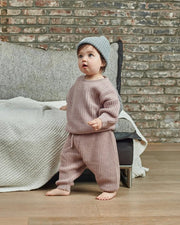 7AM - Lounge Pants - Chunky Tennis Mother & Baby Ash Rose 1 - 3M