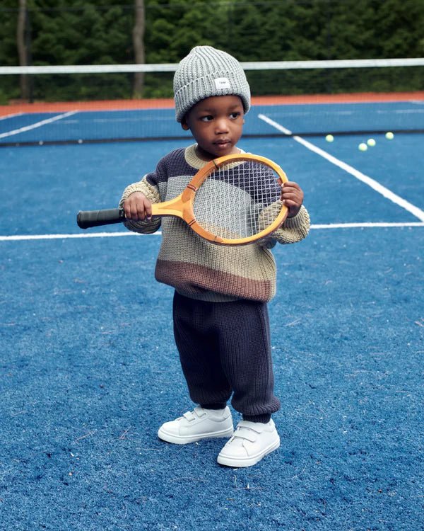 7AM - Lounge Pants - Chunky Tennis Mother & Baby Ash Rose 1 - 3M