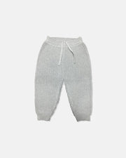 7AM - Lounge Pants - Chunky Tennis Mother & Baby Pearl Grey 1 - 3M