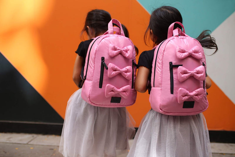 7AM - MINI Bows Backpack - Blush - OS