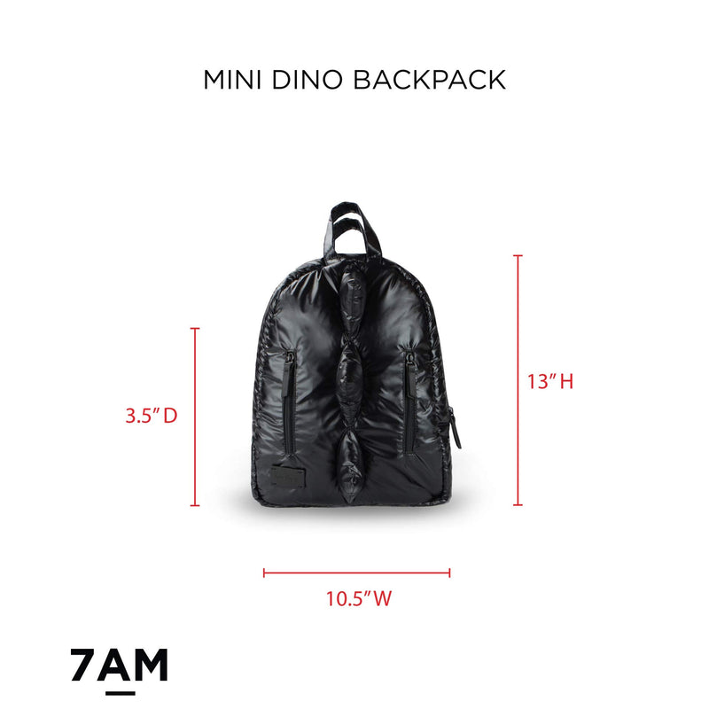 7AM - MINI Dino Backpack - Graphite - OS