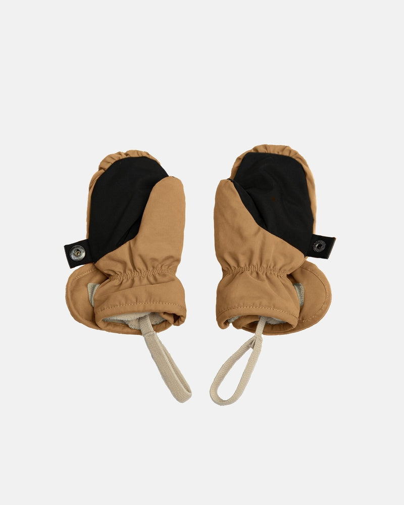 7AM - Mittens - Benji Plush Mother & Baby Cognac 12M - 24M