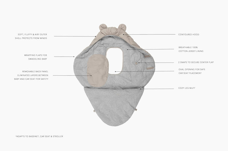 7AM - Nido Bébé - Airy Mother & Baby Pearl