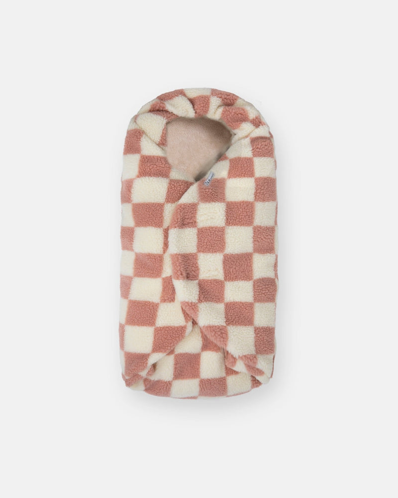 7AM - Nido Bebe Checkers - Print Checkers Rose Dawn - 0 - 6M