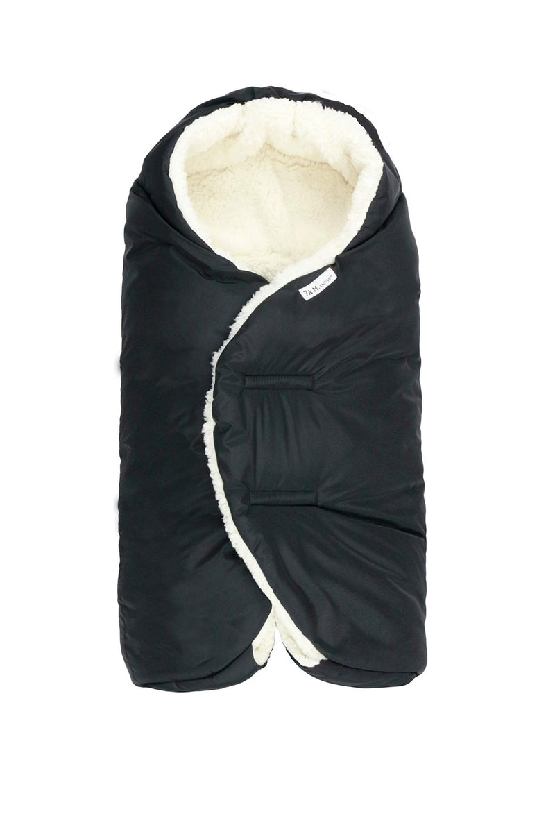 7AM - Nido Cloud Mother & Baby Black 0 - 6M