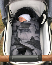 7AM - Nido - Plush Mother & Baby Print Ash Oak Stars 6 - 18M