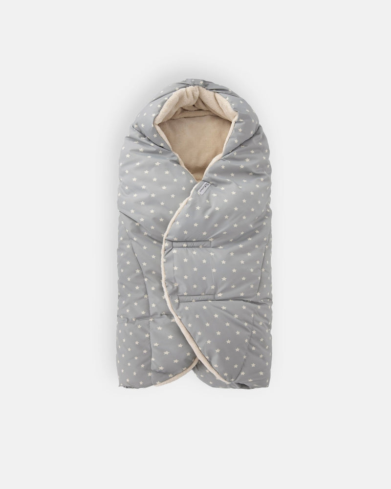 7AM - Nido - Plush Mother & Baby Print Ash Oak Stars 6 - 18M