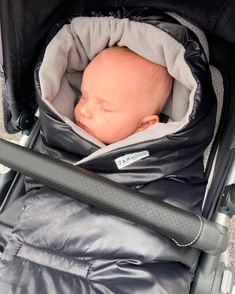 7AM - Nido - Plush Mother & Baby Print Ash Oak Stars 6 - 18M