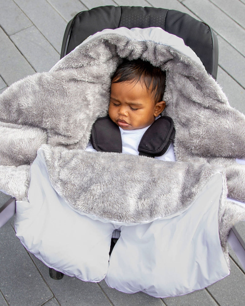 7AM - Nido - Plush Mother & Baby Print Ash Oak Stars 6 - 18M