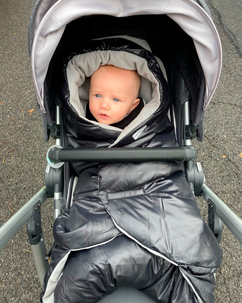 7AM - Nido - Plush Mother & Baby Print Ash Oak Stars 6 - 18M