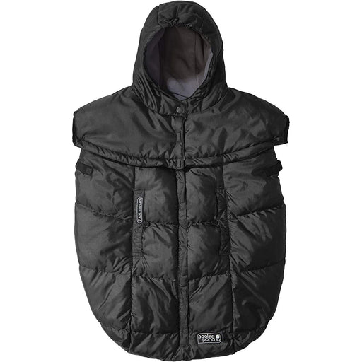 7AM - Pookie Poncho Mother & Baby Black